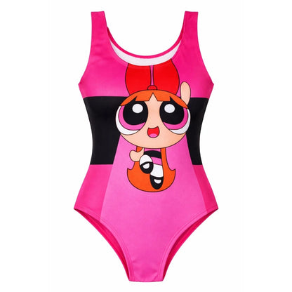 Kit 3 Body Fantasia Carnaval Meninas Super Poderosas Feminino Adulto